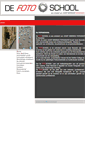 Mobile Screenshot of defotoschool.nl